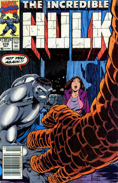 The Incredible Hulk #374 Newsstand Edition