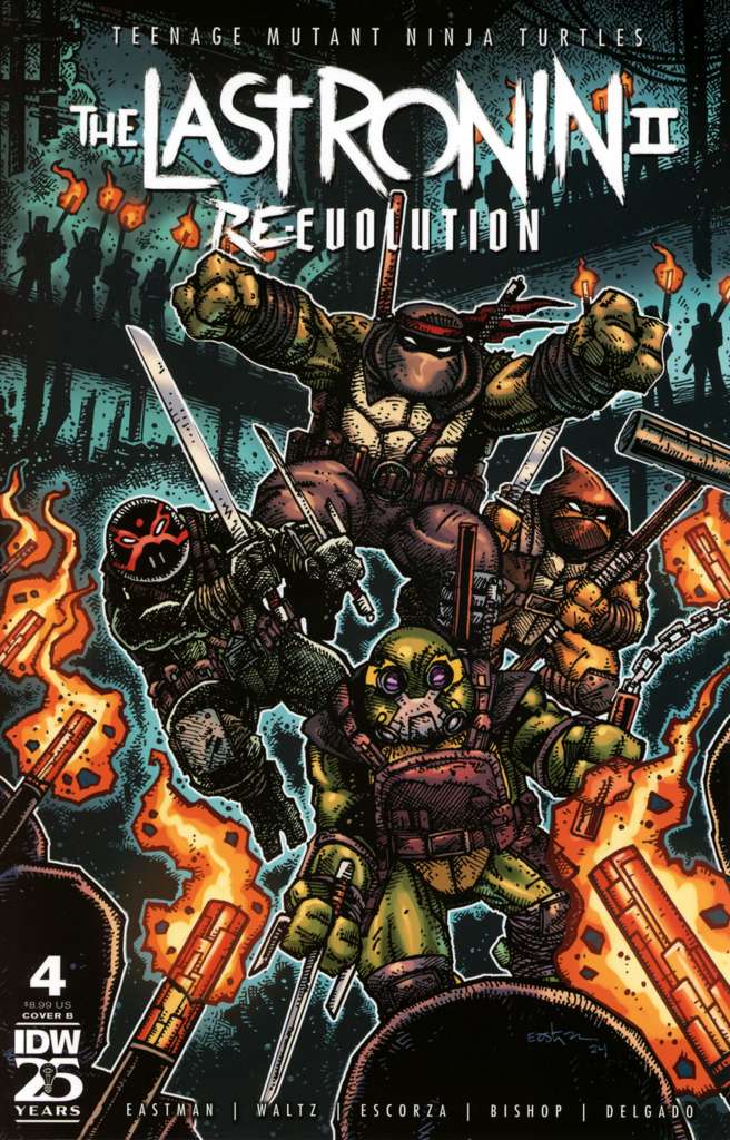 Teenage Mutant Ninja Turtles: The Last Ronin II—Re-Evolution #4 Variation B