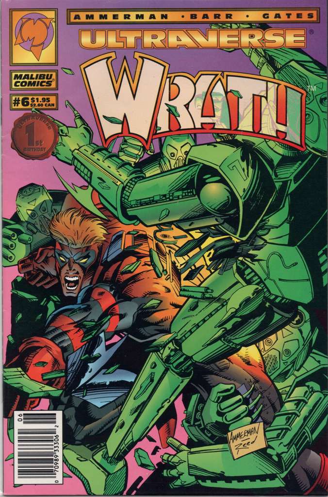 Wrath #6 Newsstand Edition