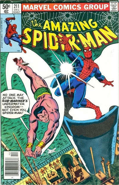 The Amazing Spider-Man #211 Newsstand Edition