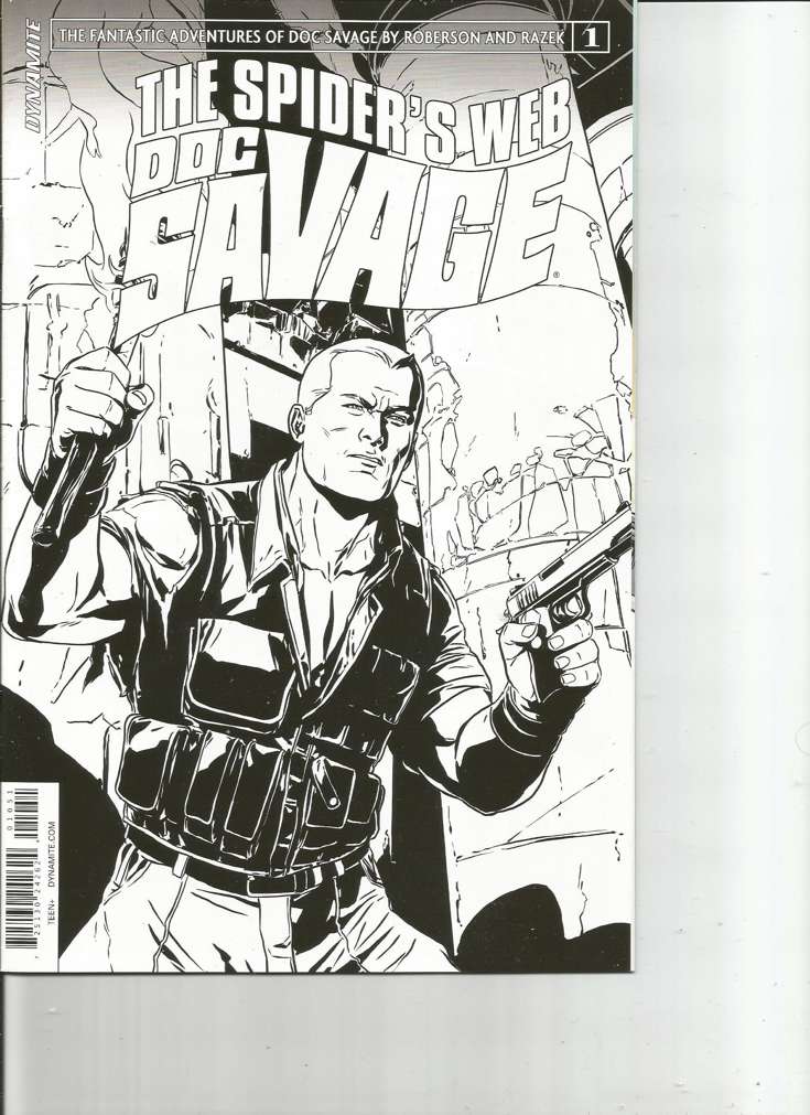 Doc Savage: The Spider’s Web #1 Variation D