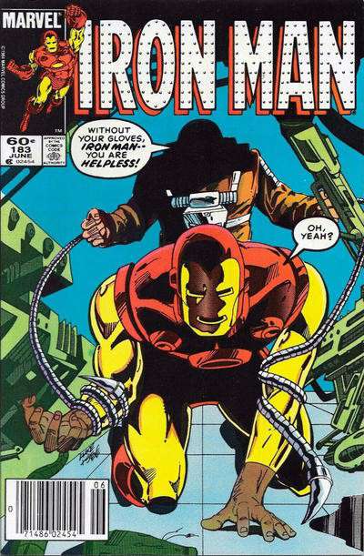 Iron Man (1st Series) #183 Newsstand Edition