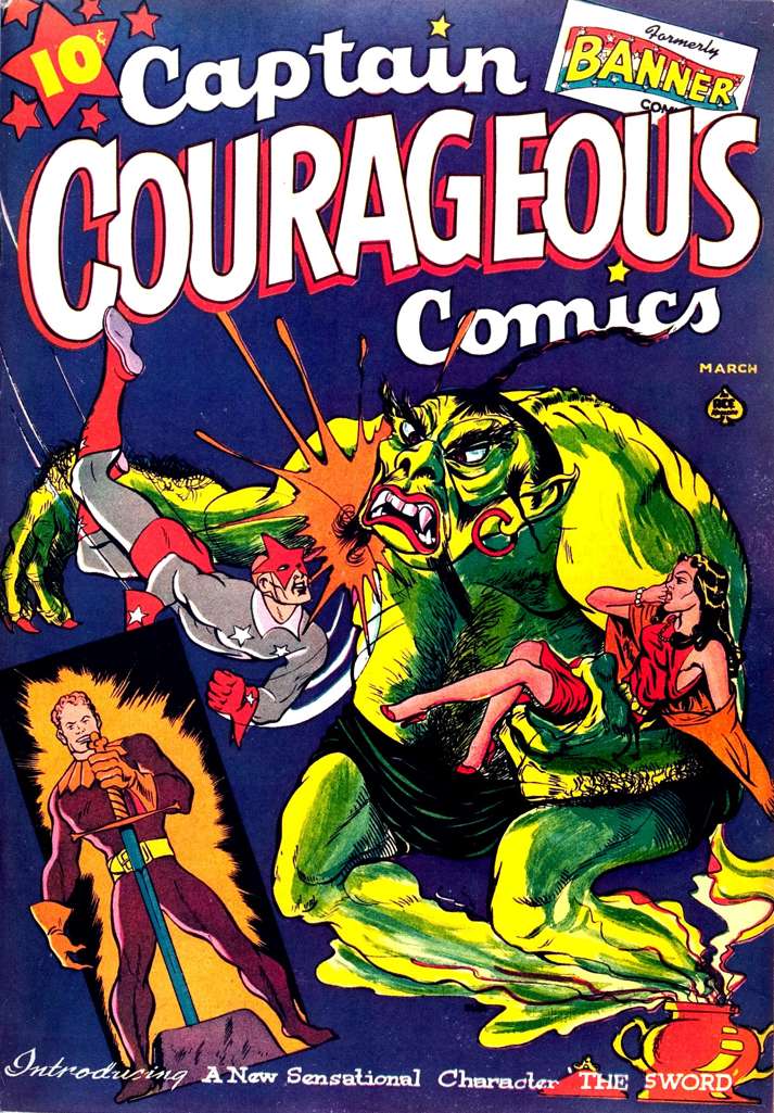 Captain Courageous Comics