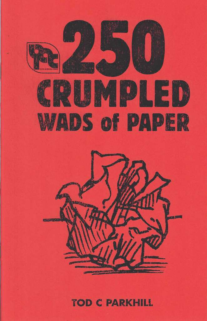 250 Crumpled Wads of Paper
