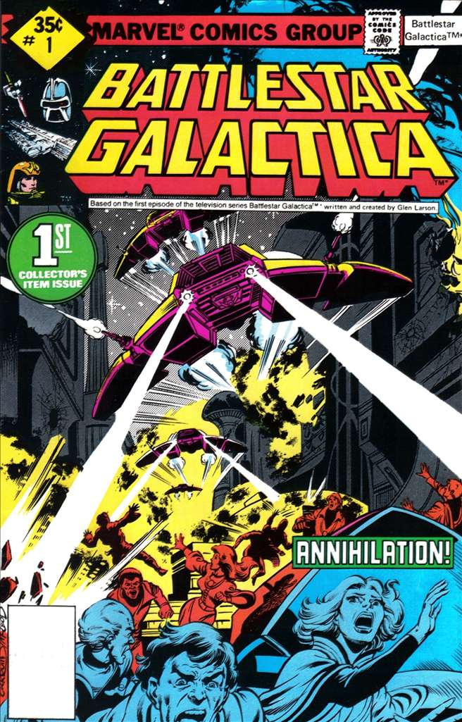 Battlestar Galactica (Marvel) #1 Variation A