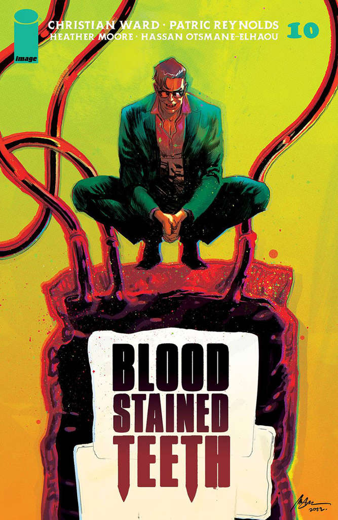 Blood Stained Teeth #10 Variation B