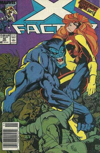 X-Factor #46 Newsstand Edition