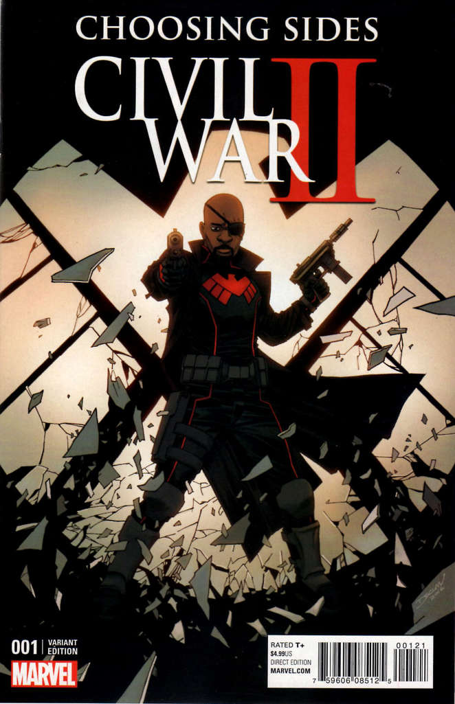 Civil War II: Choosing Sides #1 Variation C