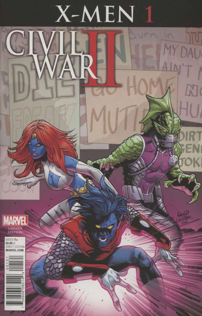 Civil War II: X-Men #1 Variation C