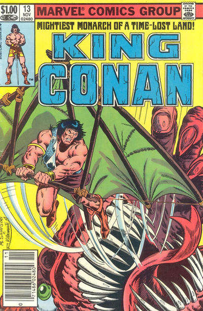 King Conan #13 Newsstand Edition