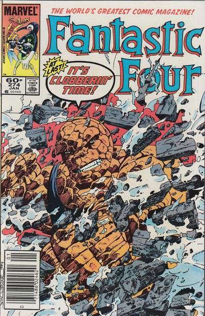 Fantastic Four (Vol. 1) #274 Newsstand Edition