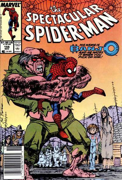 The Spectacular Spider-Man #156 Newsstand Edition