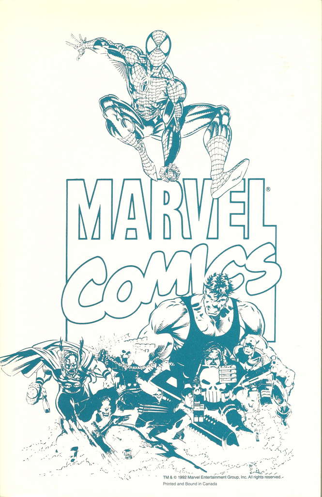 Marvel Comics Bound Set June–July 1992