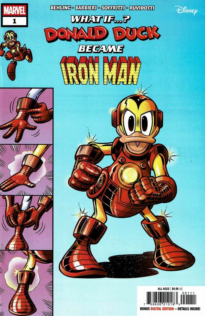 Marvel &amp; Disney: What If…? Donald Duck Became Iron Man