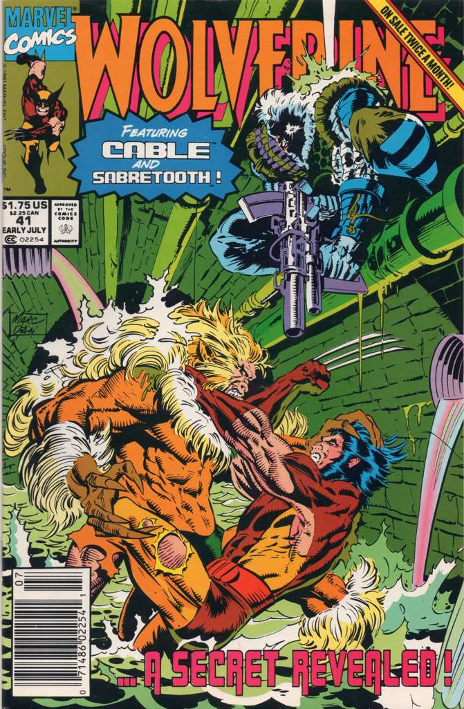 Wolverine #41 Newsstand Edition