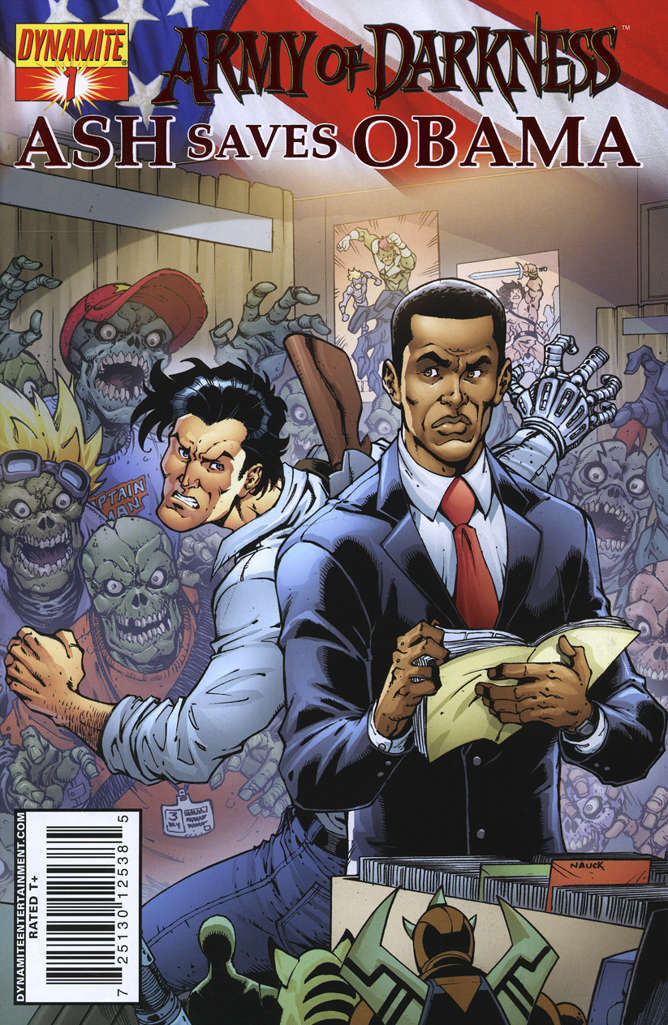 Army of Darkness: Ash Saves Obama #1 Variation D