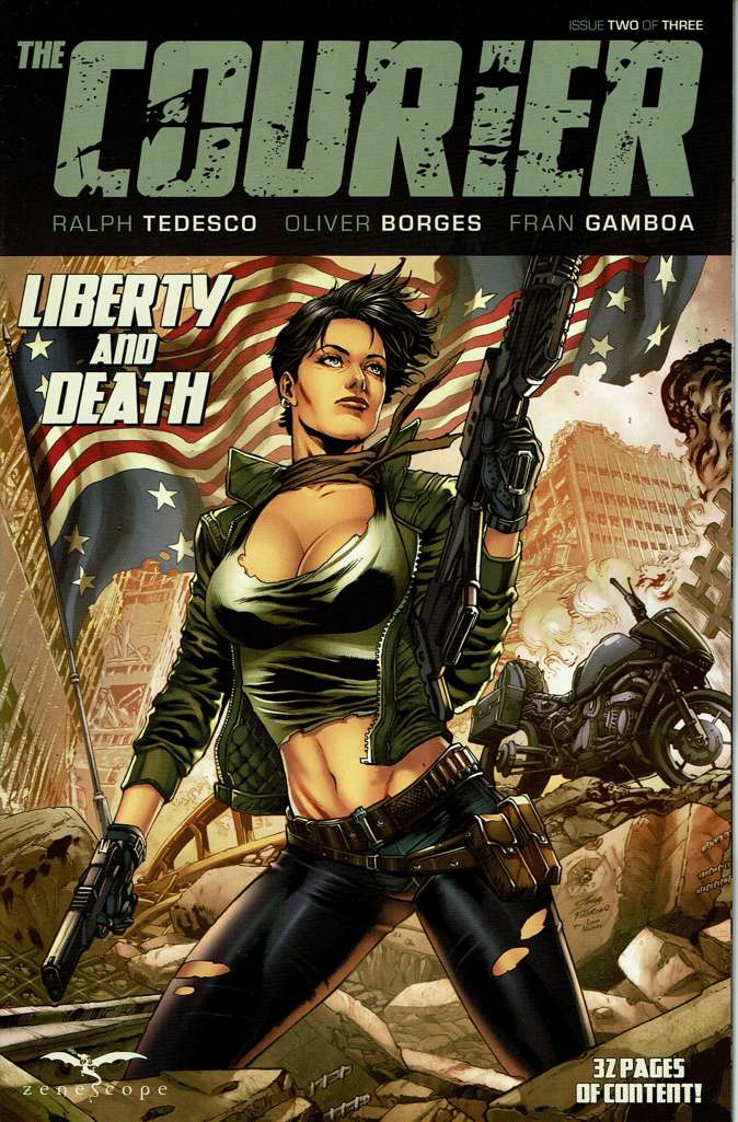 The Courier: Liberty and Death #2 Variation A