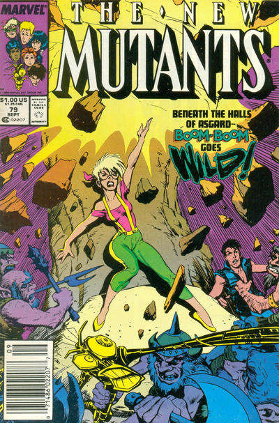 The New Mutants #79 Newsstand Edition