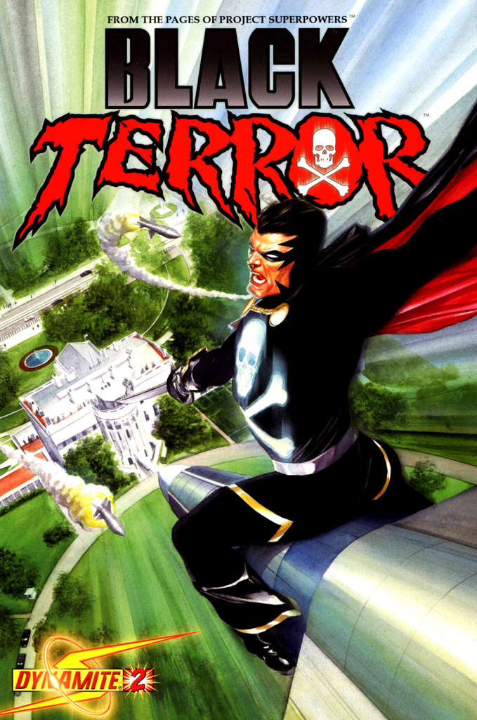 Black Terror (Dynamite) #2 Variation A