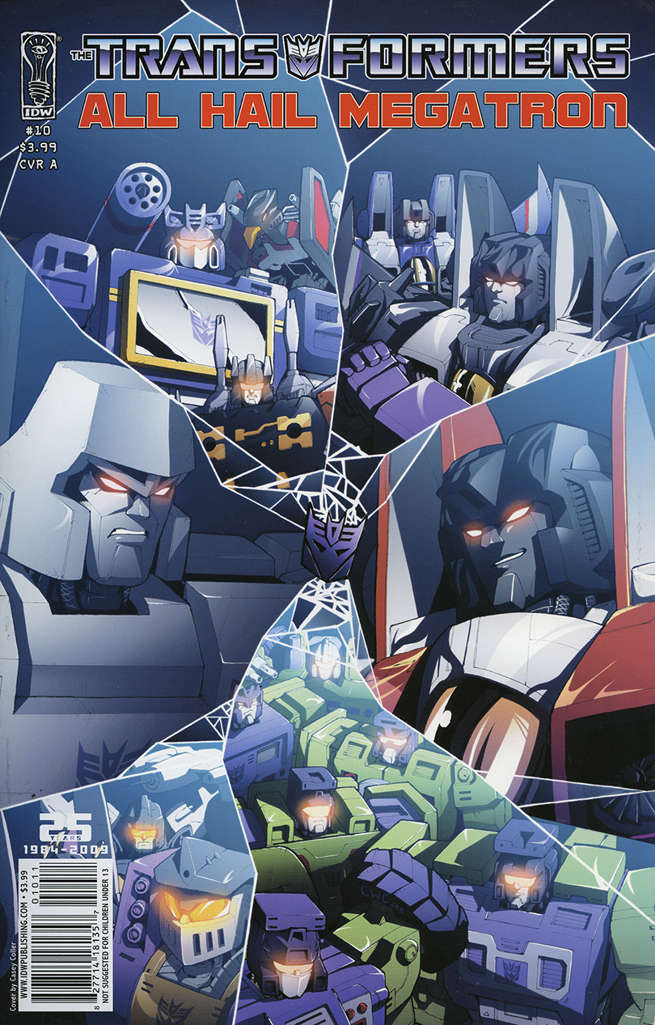 The Transformers: All Hail Megatron #10 Variation A