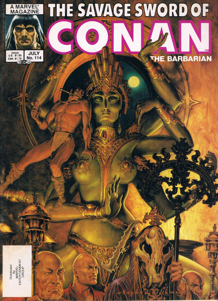 Savage Sword of Conan #114