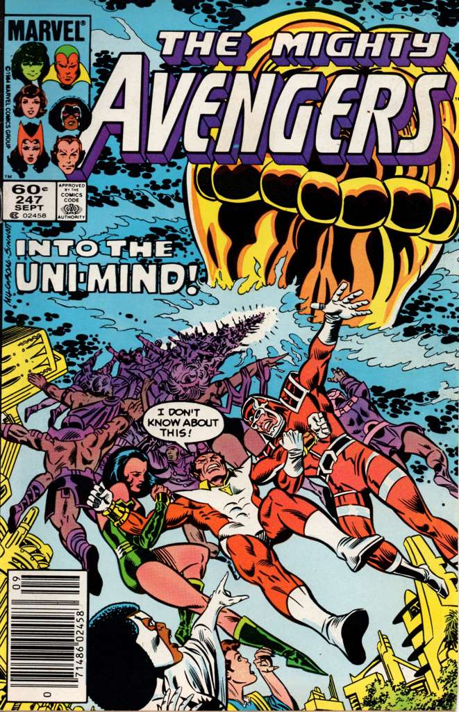 The Avengers #247 Newsstand Edition