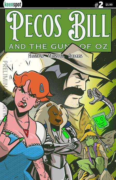 Pecos Bill & the Guns of Oz #2 Variation A