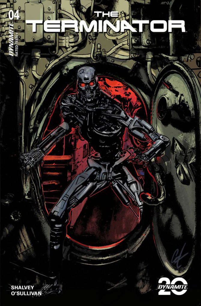 The Terminator (Dynamite) #4 Variation C