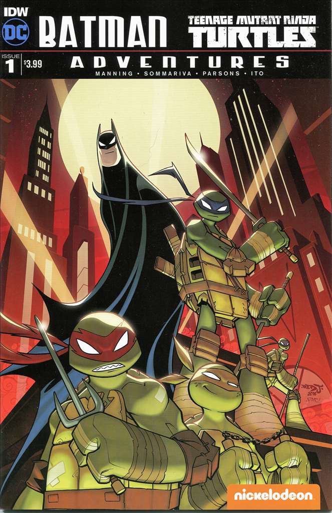 Batman/Teenage Mutant Ninja Turtles Adventures #1