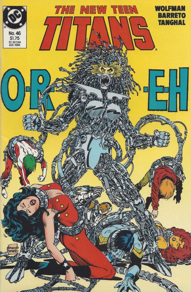 The New Teen Titans (2nd Series) #46