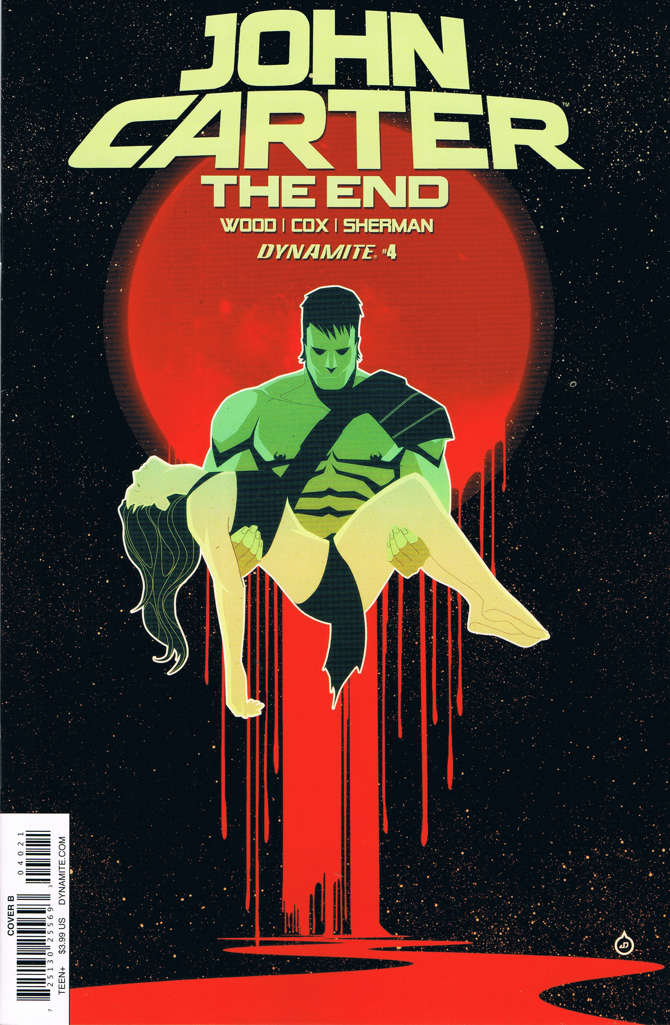 John Carter: The End #4 Variation B