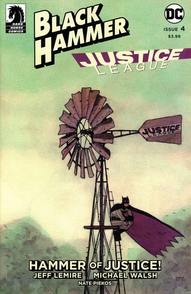 Black Hammer/Justice League: Hammer of Justice! #4 Variation D