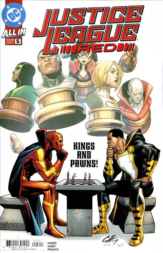 Justice League Red #5 Variation A