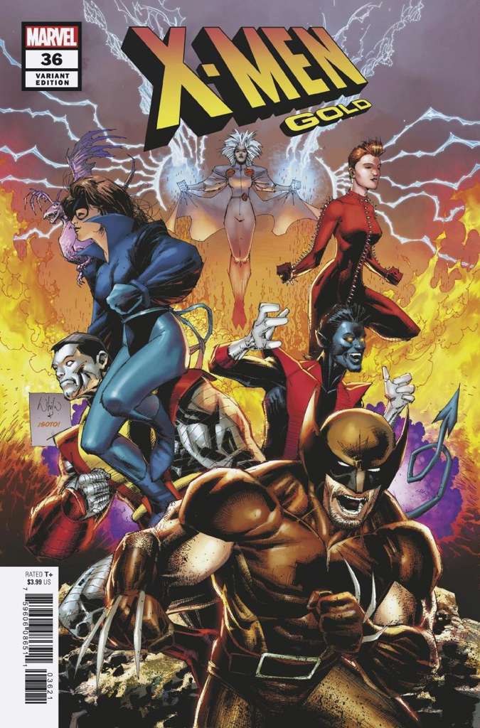 X-Men: Gold (2nd Series) #36 Variation A