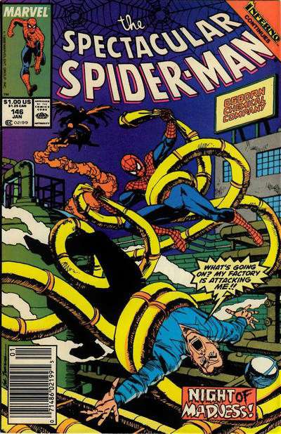 The Spectacular Spider-Man #146 Newsstand Edition