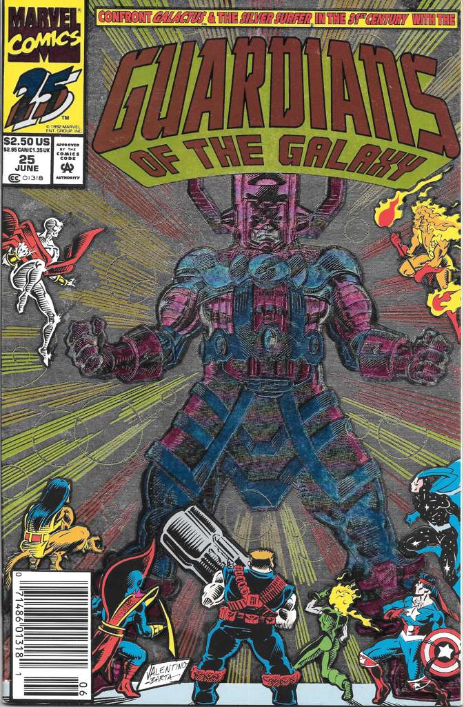 Guardians of the Galaxy #25 Newsstand Edition