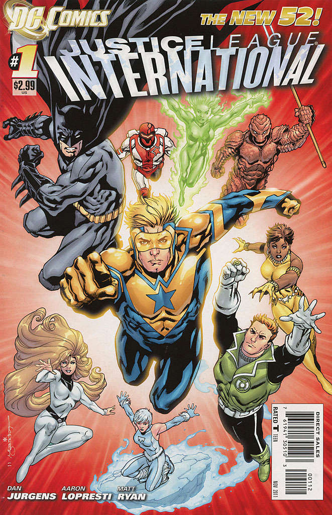 Justice League International (2nd Series) #1  - 2nd printing