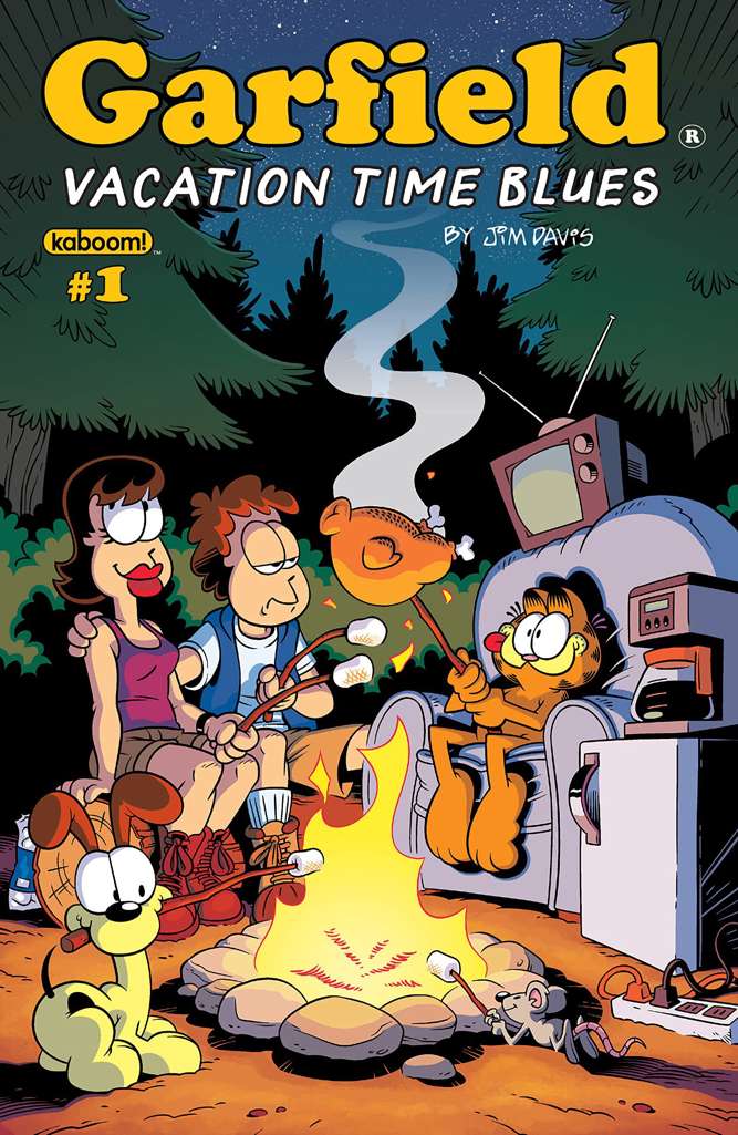 Garfield 2018 Vacation Time Blues