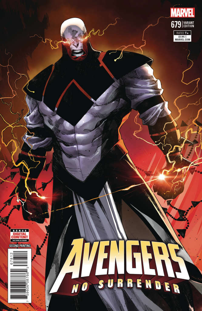 The Avengers #679  - 2nd printing