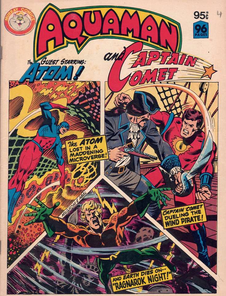 Aquaman and Captain Comet