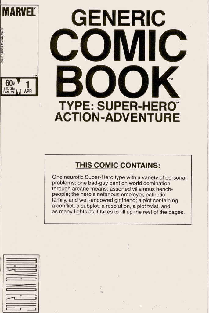 The Generic Comic #1