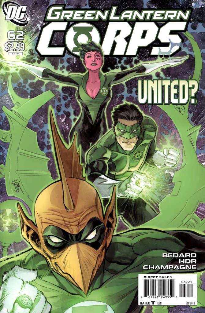 Green Lantern Corps (2nd Series) #62 Variation A