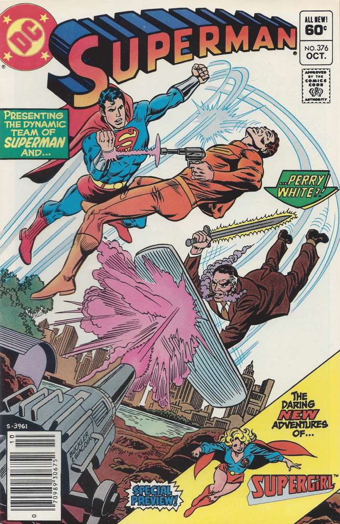 Superman (1st Series) #376 Newsstand Edition