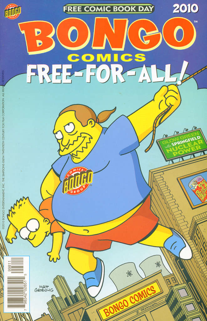 Bongo Comics Free-For-All! Free Comic Book Day #2010