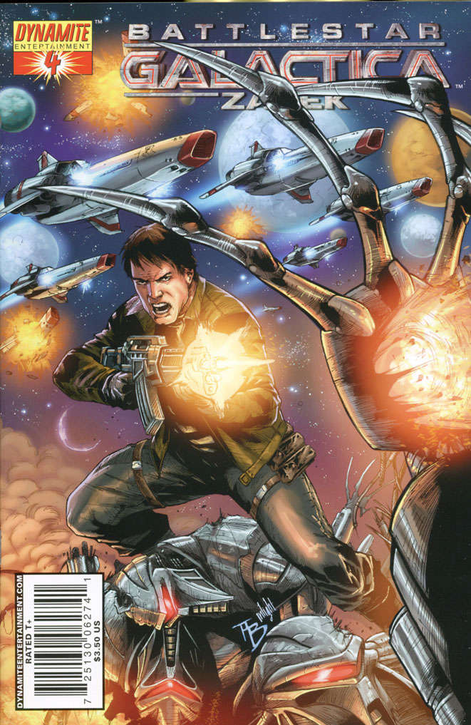 Battlestar Galactica Zarek #4 Variation B