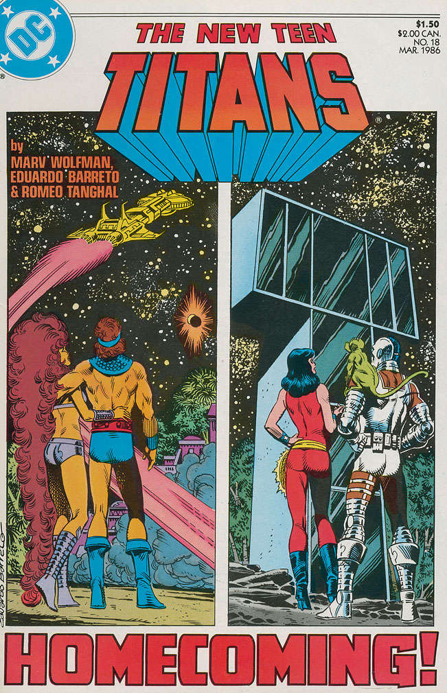 The New Teen Titans (2nd Series) #18