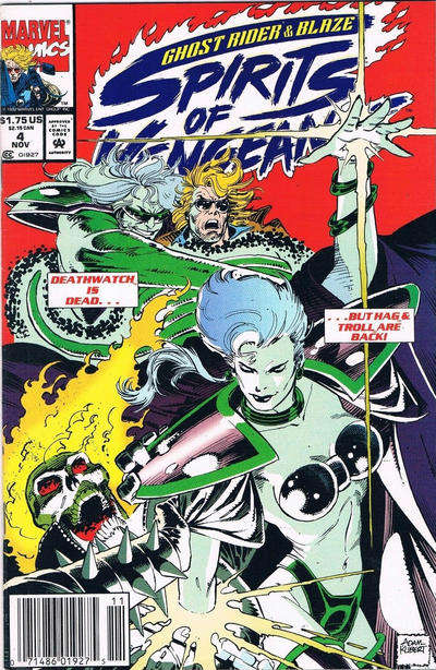 Ghost Rider/Blaze: Spirits of Vengeance #4 Newsstand Edition