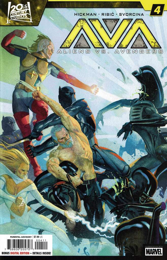 Aliens vs. Avengers #4