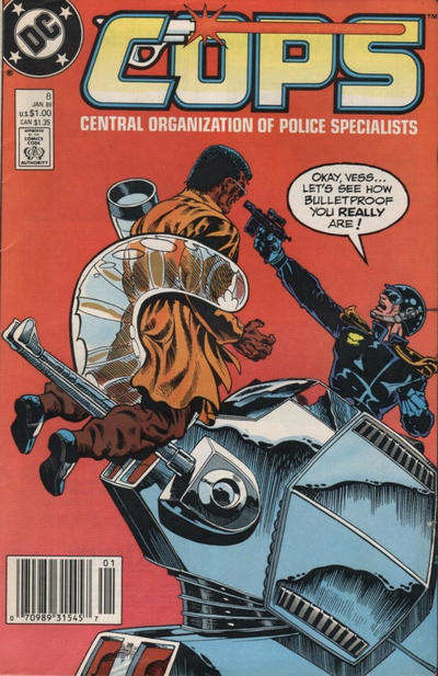 COPS #8 Newsstand Edition