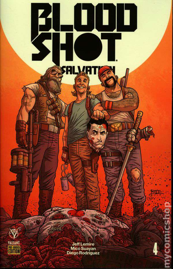 Bloodshot Salvation #4 Variation F